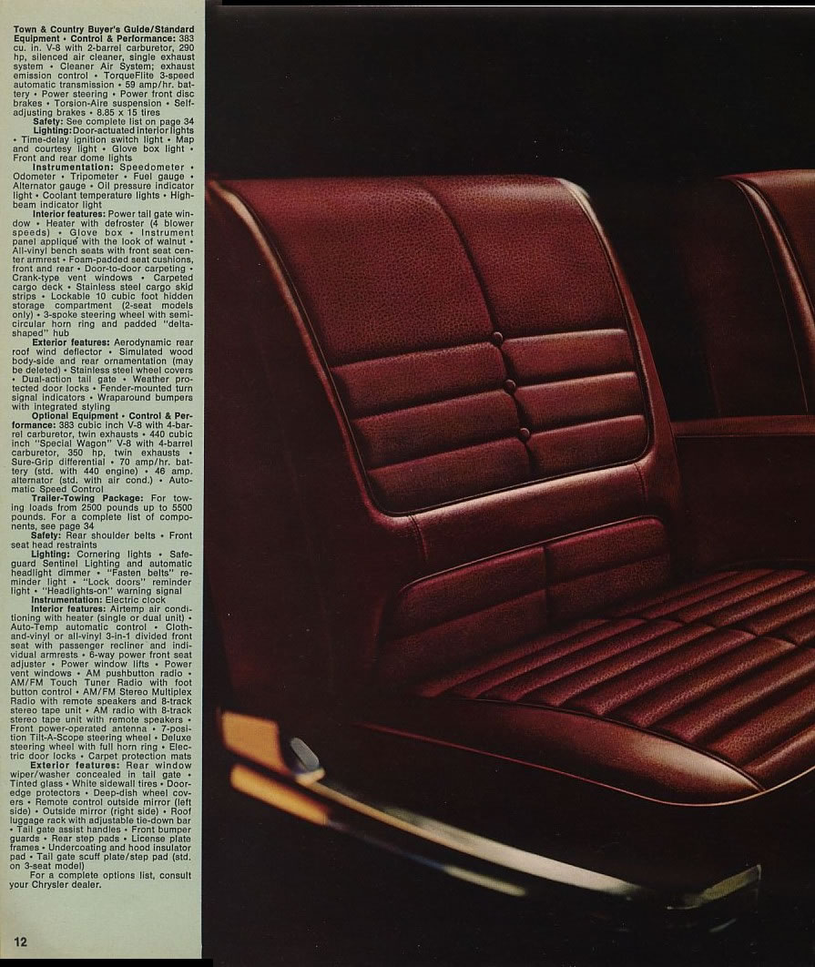 1969 Chrysler Brochure Page 30